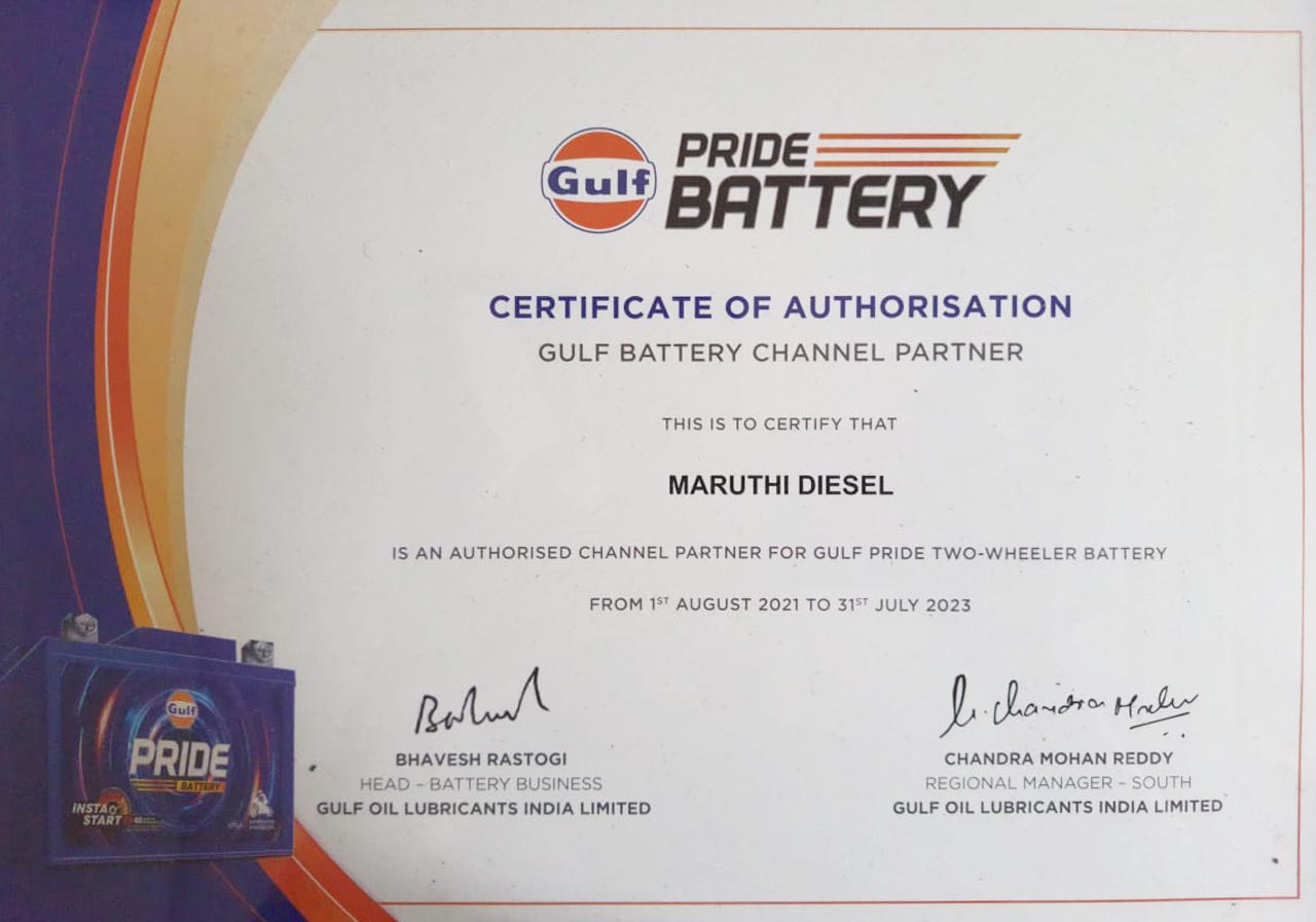 Ashok Leyland Authorized certificate